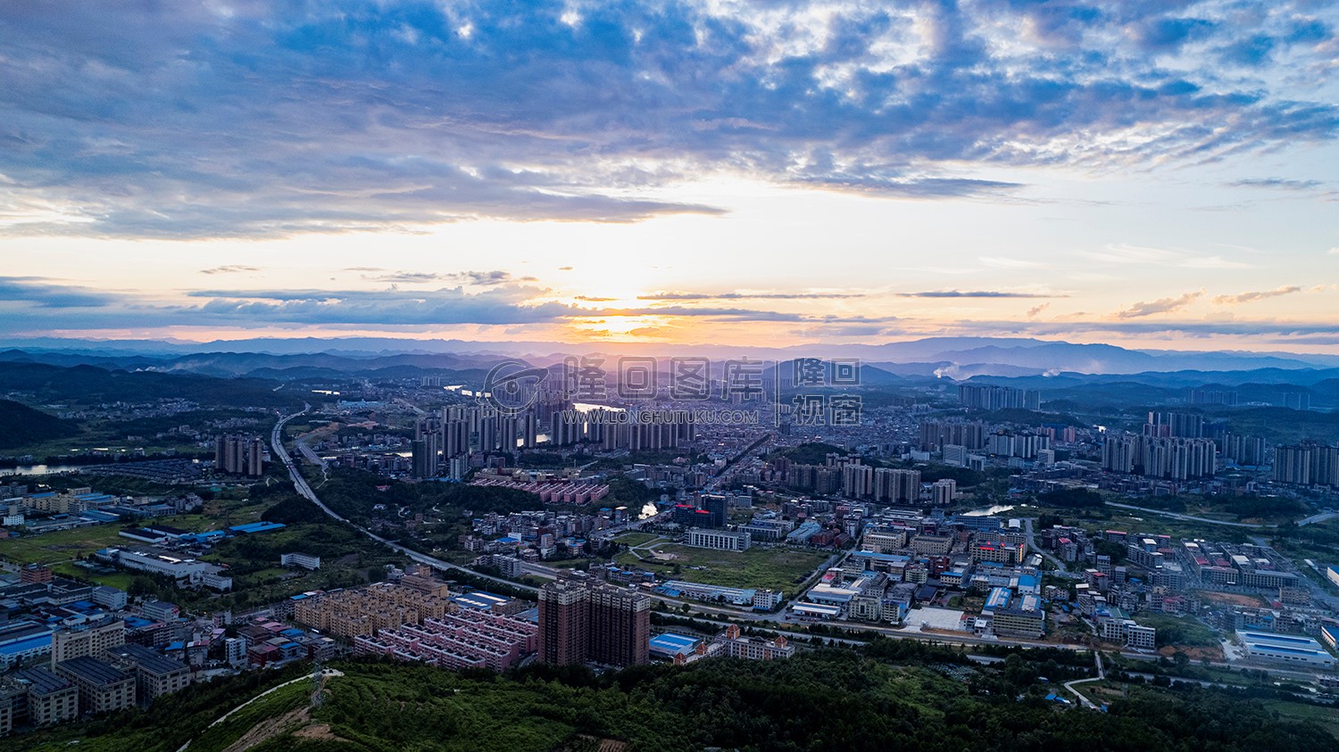 罗家大岭下的隆回工业园