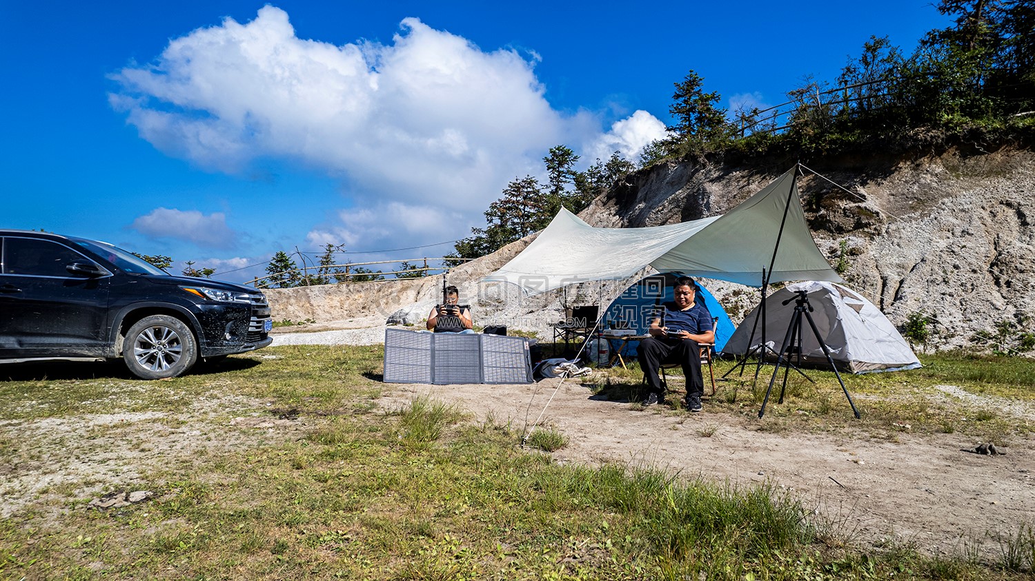 白马山露营