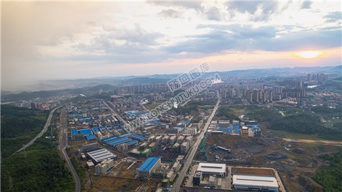 隆回工业园航拍