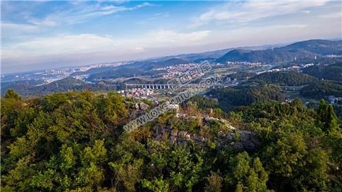 银杏山庄山顶风光