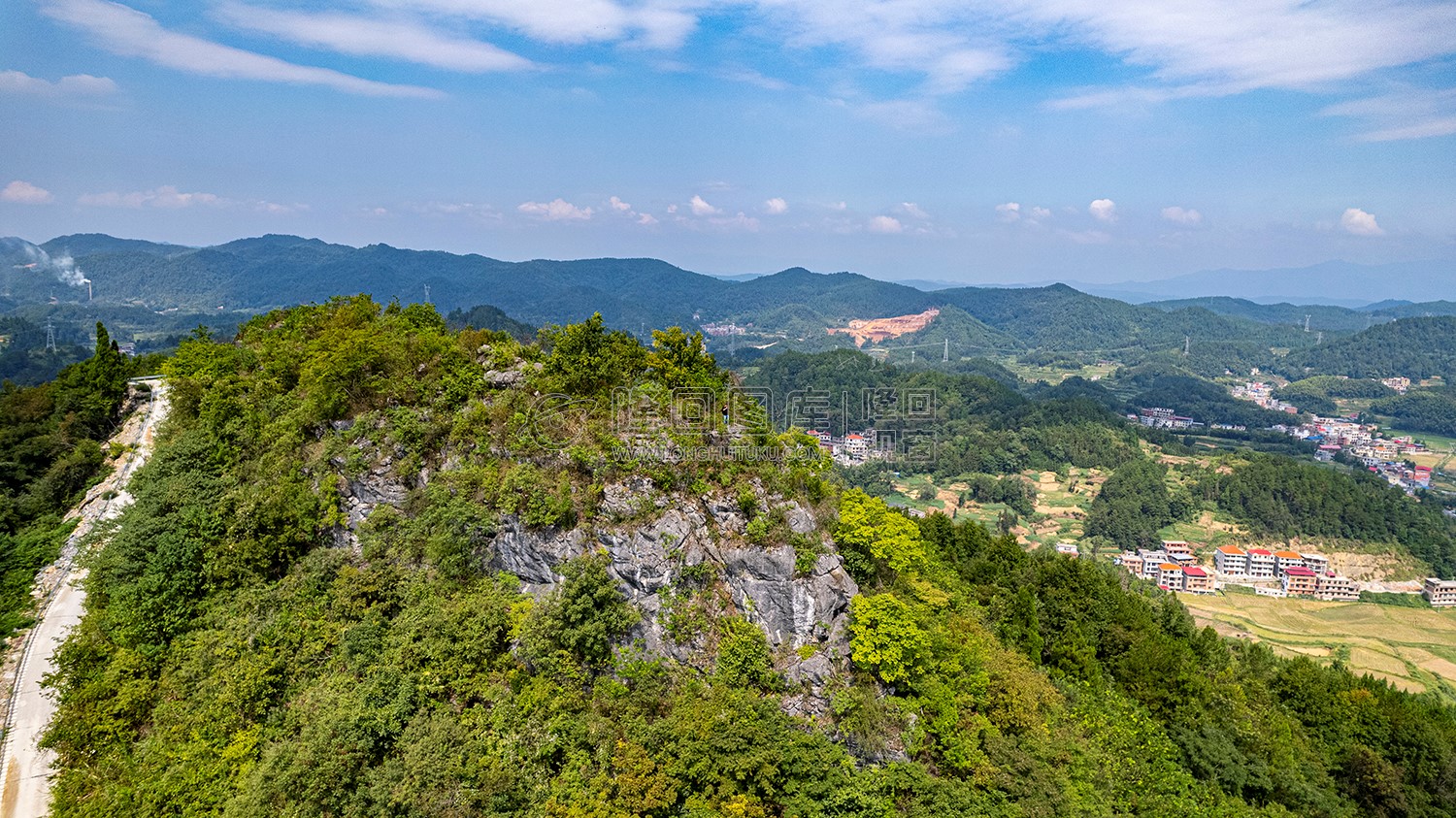 银杏山庄山顶风光