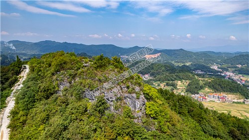 银杏山庄山顶风光