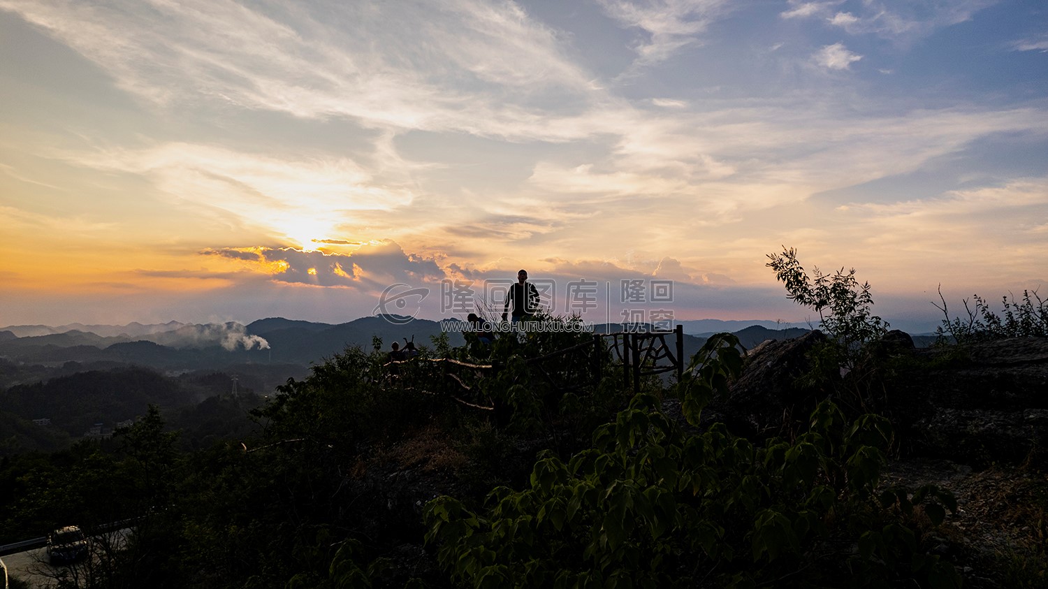 银杏山庄山顶风光