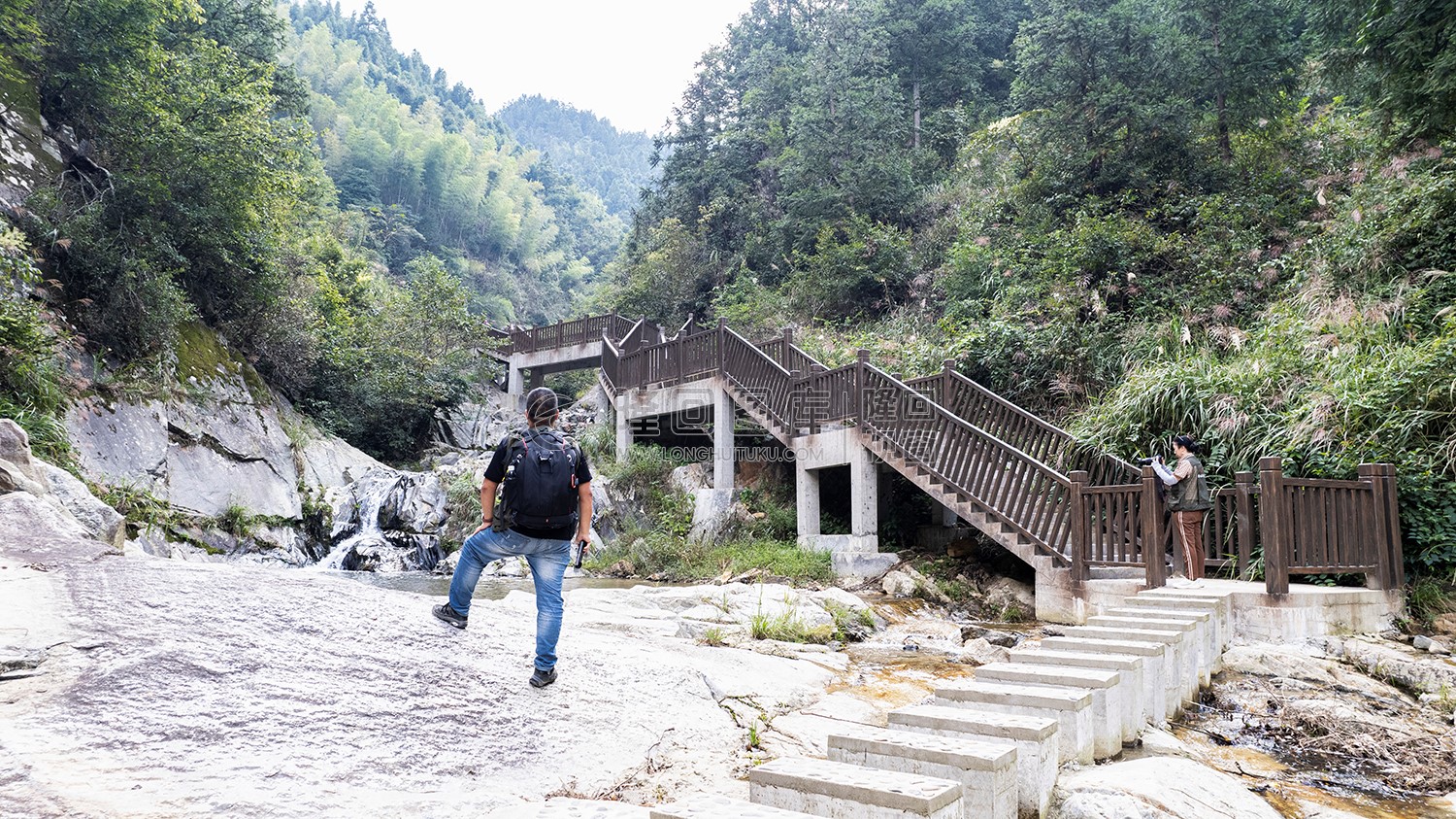 白水洞九重瀑布