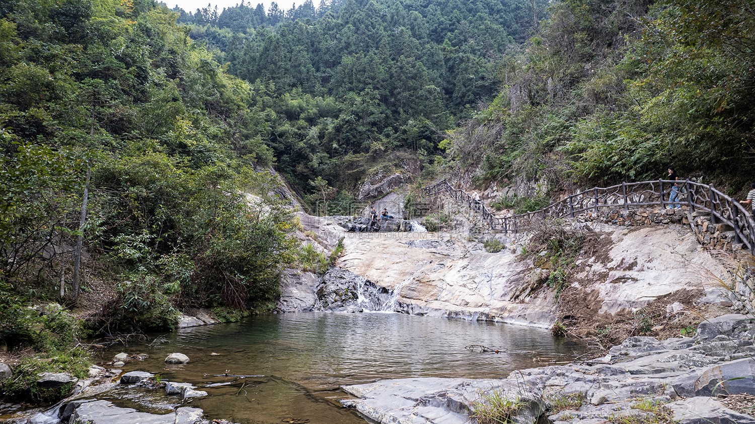 白水洞九重瀑布
