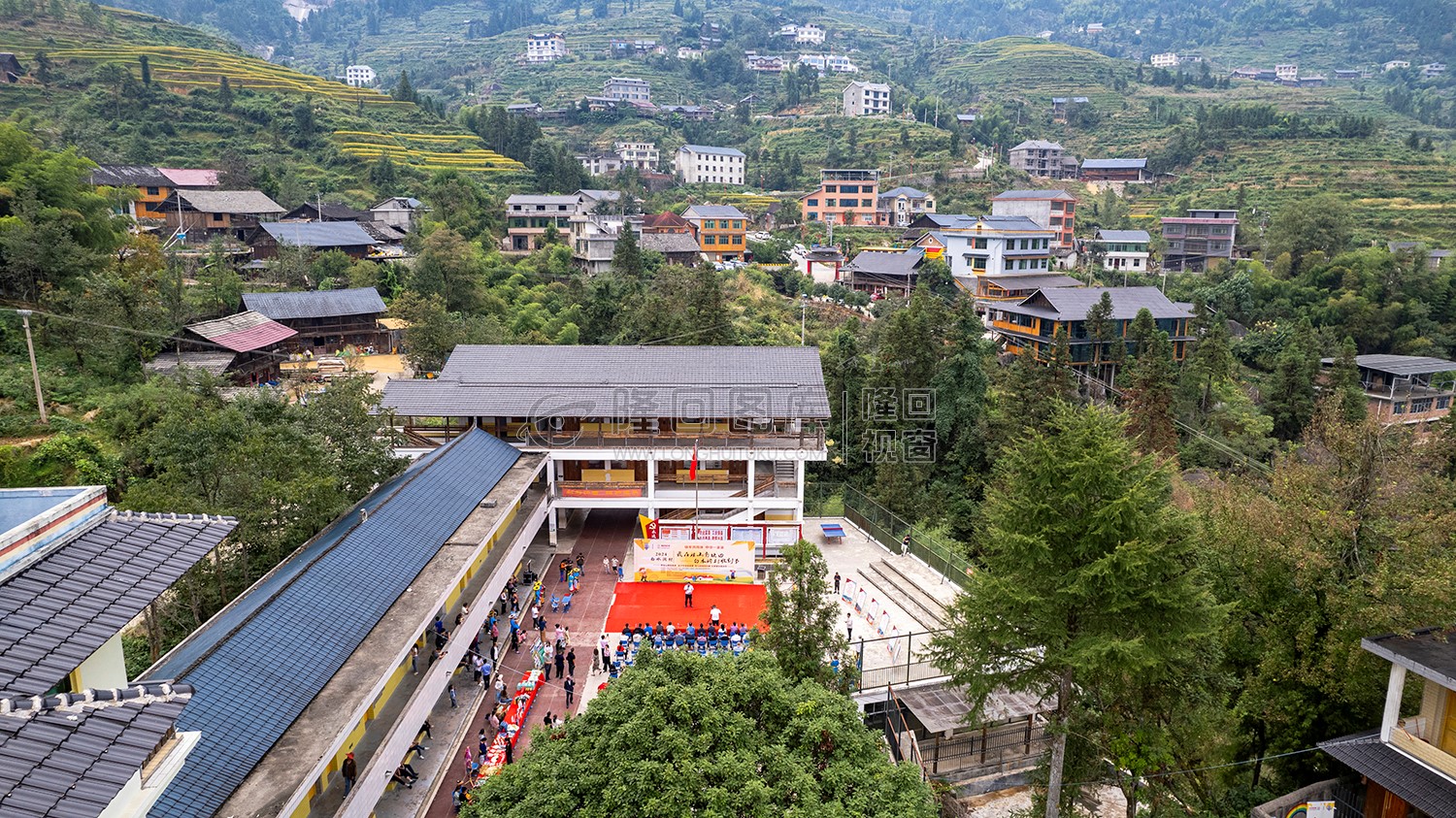 白水洞村收割节启动仪式场地