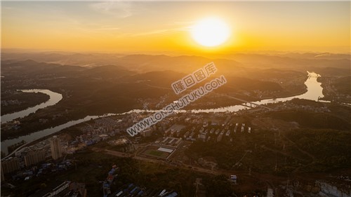 隆回二中白沙湾大桥方向