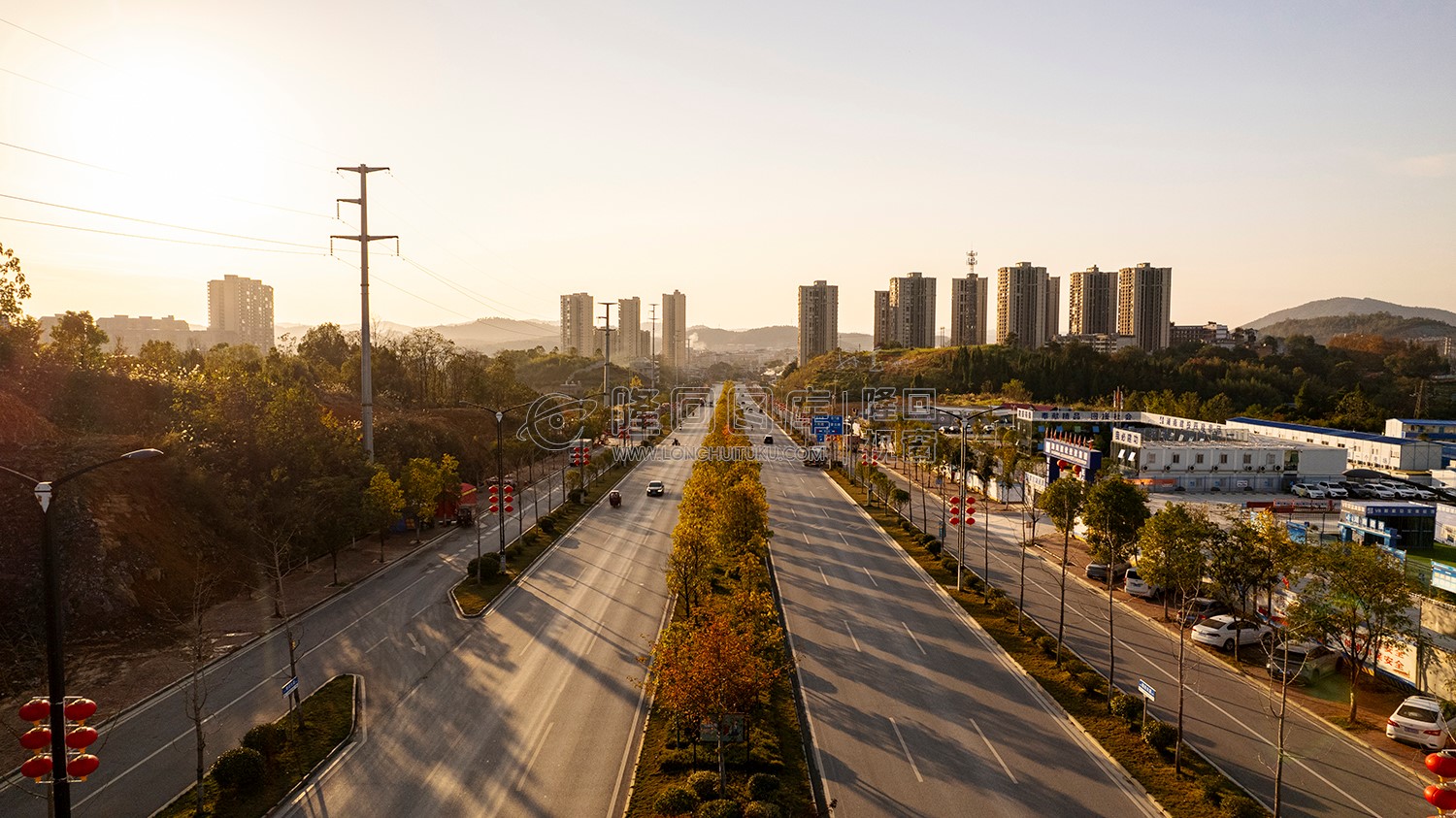 隆回大道秋季风景