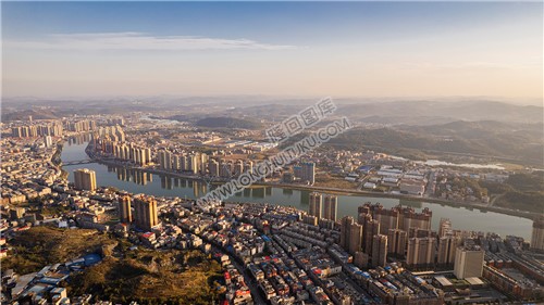 隆回县城秋季风光