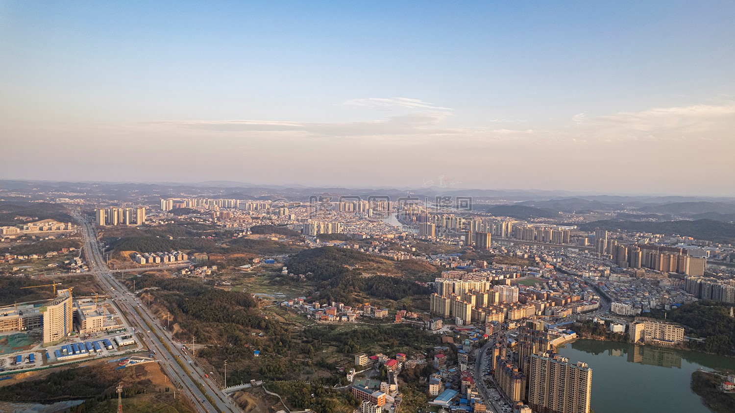隆回西北区域看县城风光
