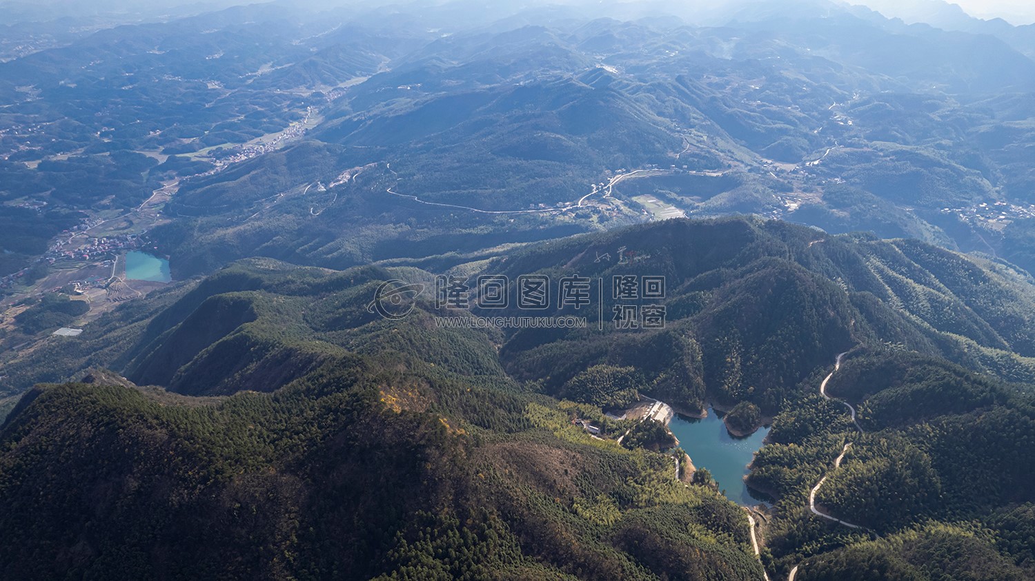 九龙山水库下的岩口水库