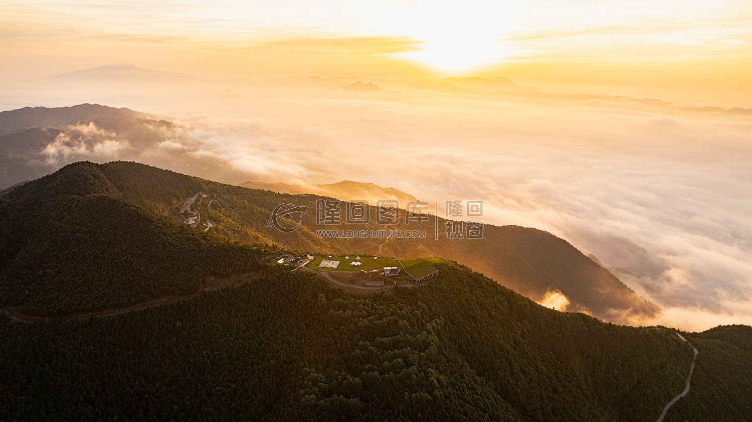 大东山金色云海