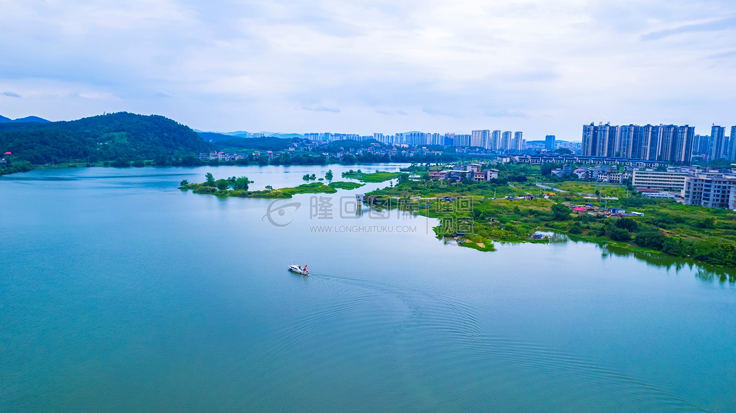 隆回工业园河边