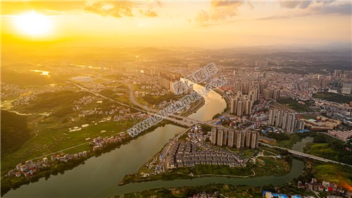 阅江府看隆回夕阳