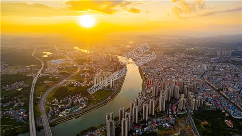 隆回夕阳美景