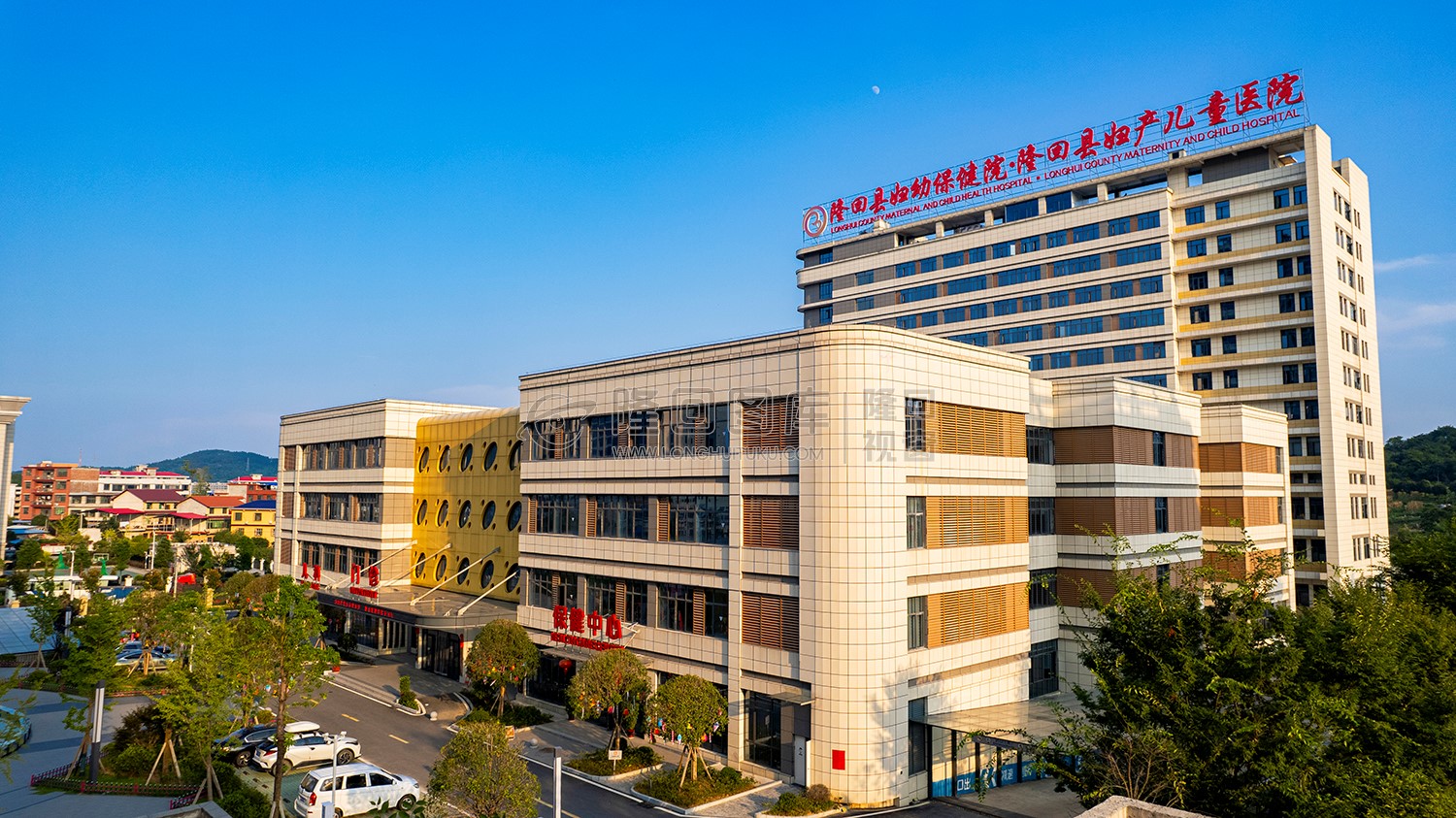 隆回妇幼保健院外景航拍