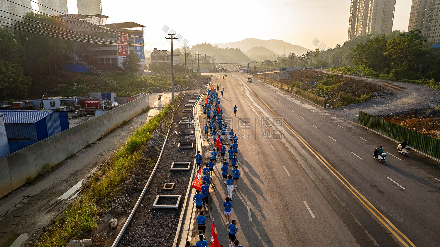 隆回健心跑队伍