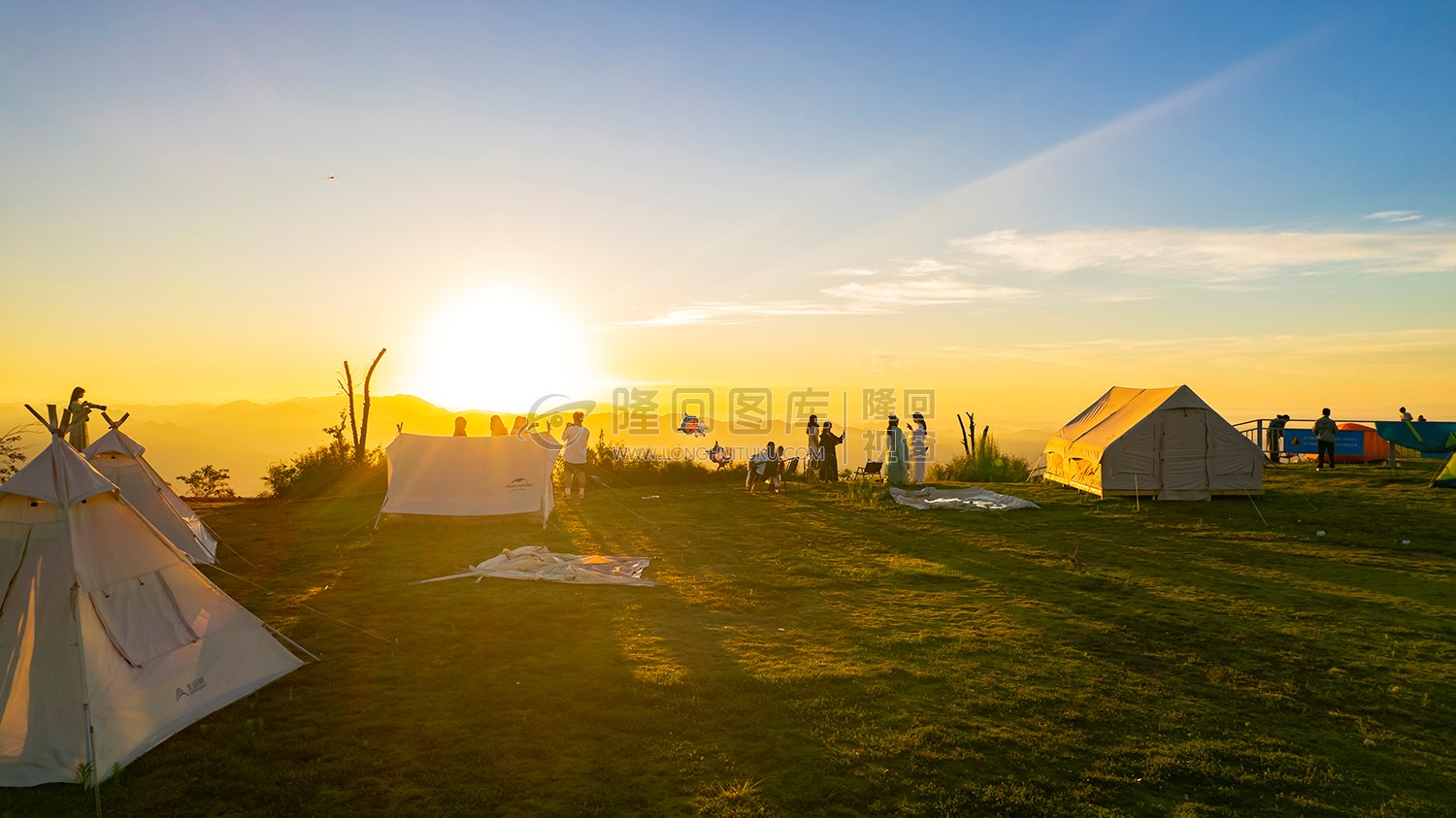 大东山日出与日落