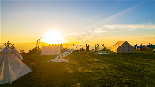 大东山日出与日落