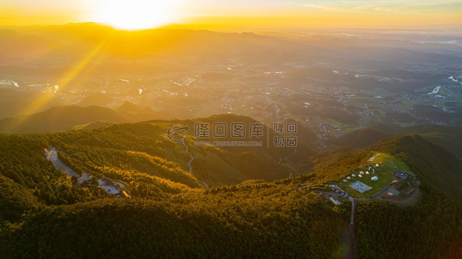 大东山日出美景