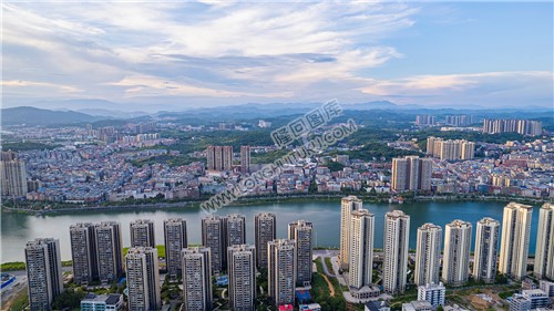 碧桂园半岛花园看县城北