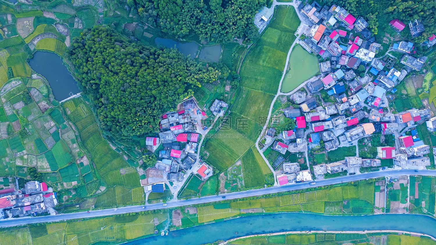 台家湾 横丝冲俯瞰