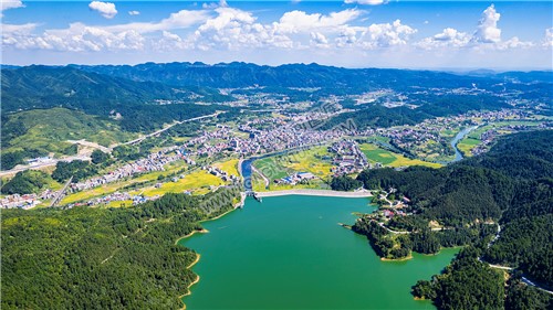 六都寨水库下的乡镇