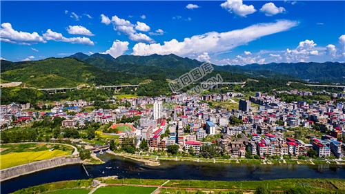 六都寨城镇风光