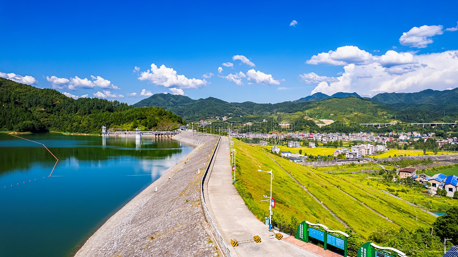 六都寨水库大坝