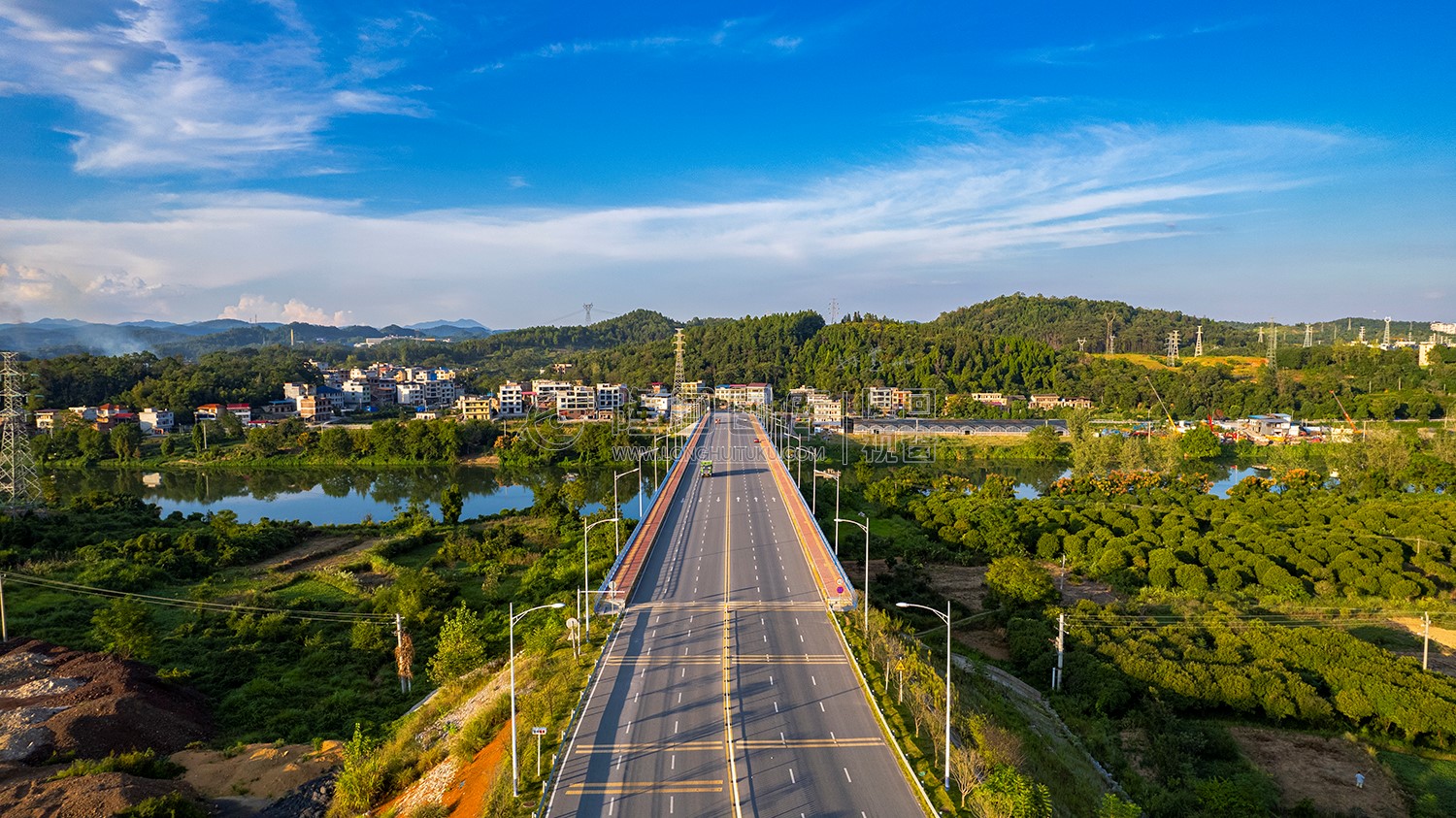 六车道的白沙湾大桥