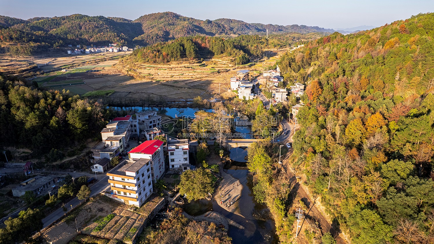 叶家村与曙光村处