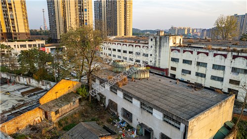 卷烟厂的生产厂房