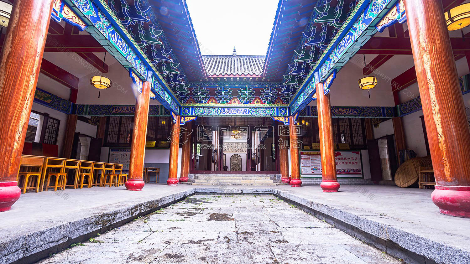 清真寺前厅天井大厅