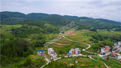 山界清真南寺旧址远处航拍