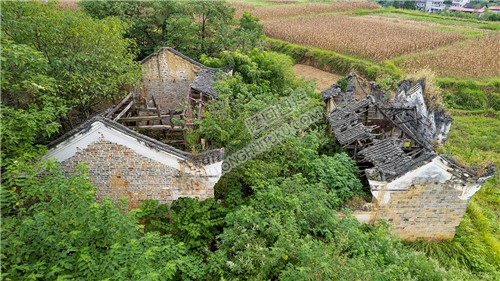 山界清真南寺旧址侧方航拍
