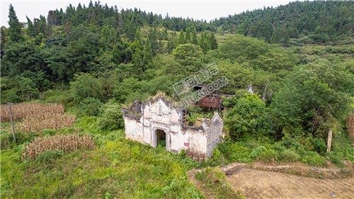 山界清真南寺旧址航拍