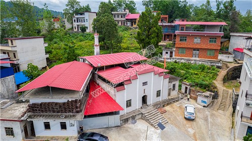 山界清真西寺侧面航拍