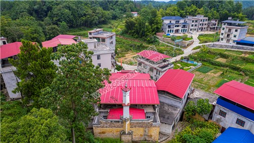 山界清真西寺后面航拍