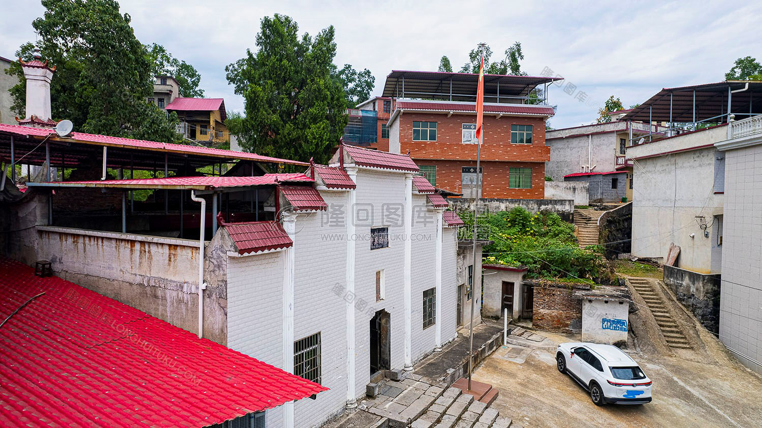 山界清真西寺外景航拍