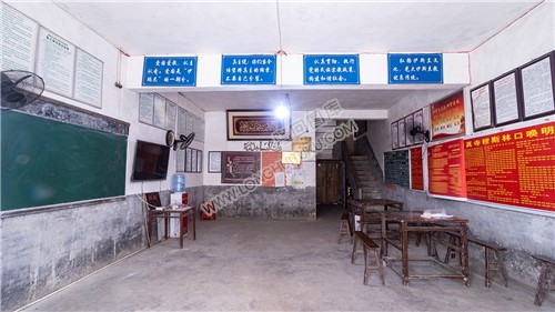 紫阳清真寺一楼大厅