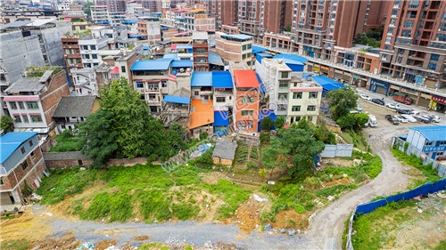 紫阳清真寺后面航拍