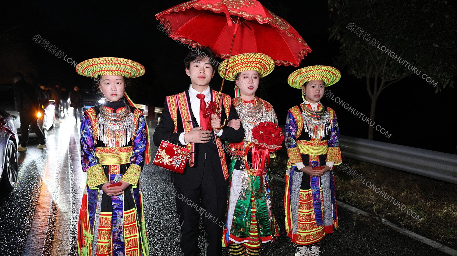 小沙江的花瑶婚礼