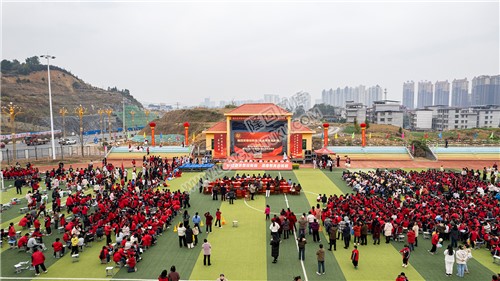 隆回县芙蓉学校2026元旦汇演现场