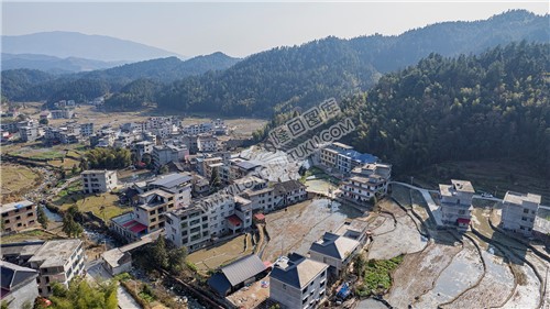 晓阳溪乡村风光