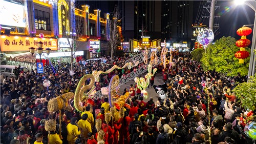 隆回游龙队伍在辰河会前