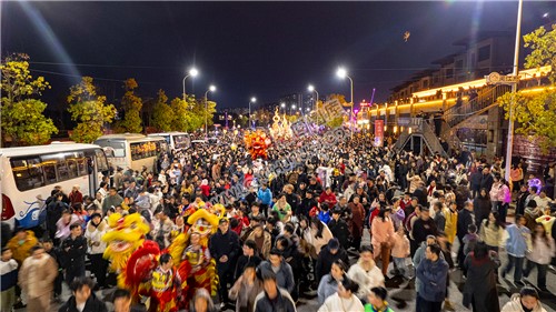 隆回游龙活动在阅江府