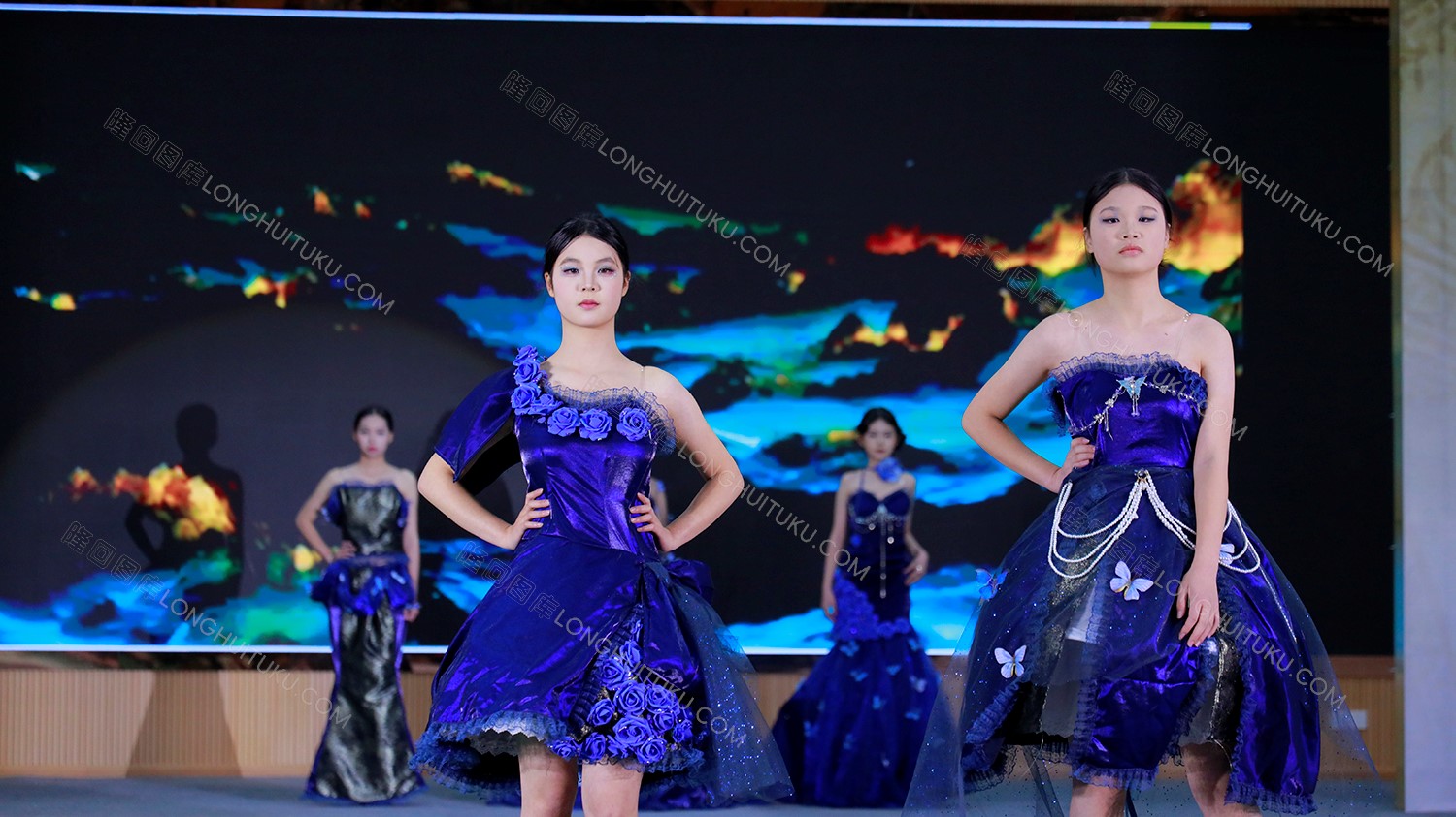 隆回职中时装秀