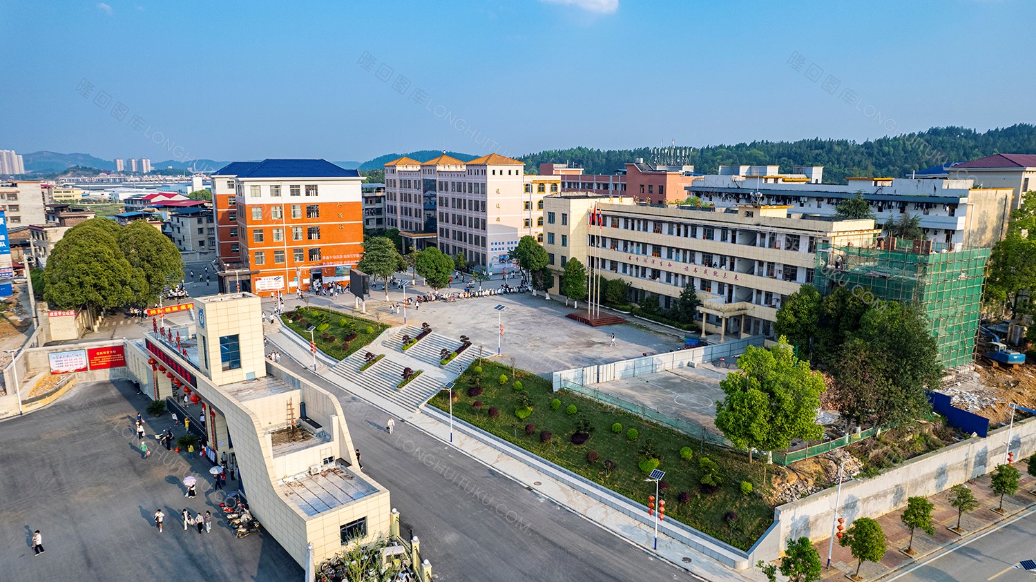 隆回九中校园环境